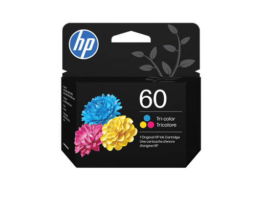 [CC643WN] HP 60 Tri-color Original Ink Cartridge