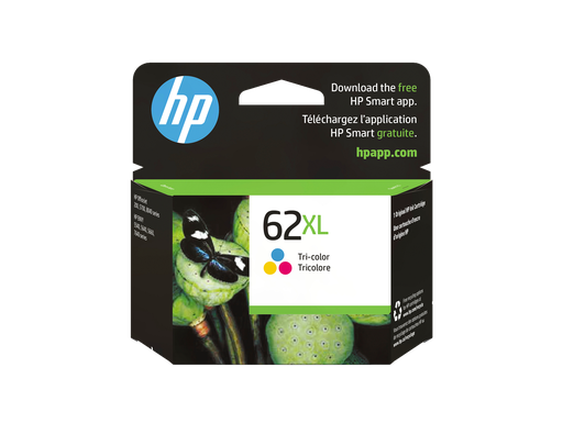 [C2P07AN] HP 62XL High Yield Tri-color Original Ink Cartridge