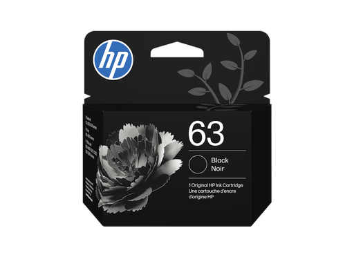 [F6U62AN] HP 63 Black Original Ink Cartridge