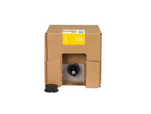 [2LL60A] HP 636 3-liter Yellow Stitch Dye Sublimation Ink Cartridge