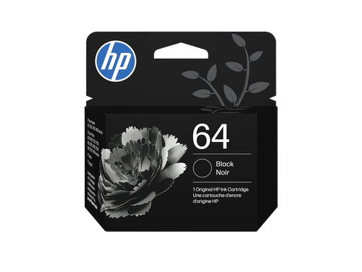 [N9J90AN] HP 64 Black Original Ink Cartridge