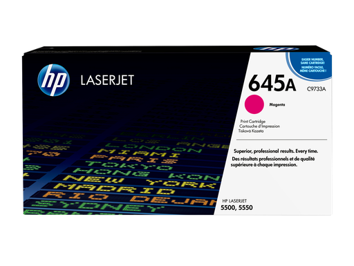[C9733A] HP 645A Magenta Original LaserJet Toner Cartridge