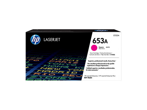 [CF323A] HP 653A Magenta Original LaserJet Toner Cartridge