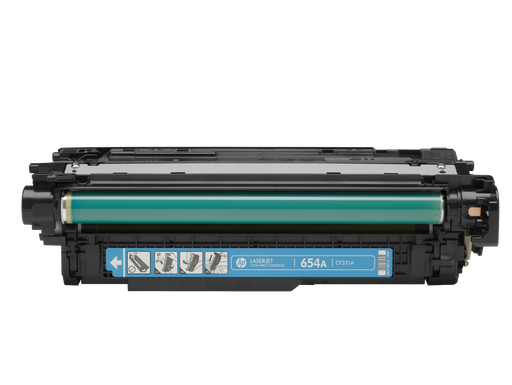 [CF331A] HP 654A Cyan Original LaserJet Toner Cartridge