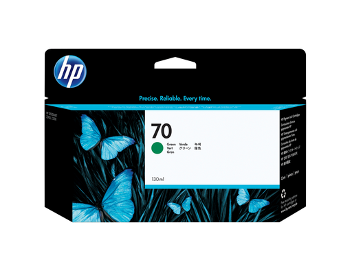 [C9457A] HP 70 130-ml Green DesignJet Ink Cartridge