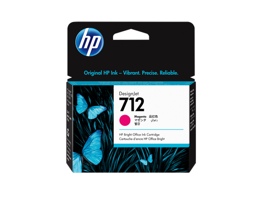 [3ED68A] HP 712 29-ml Magenta DesignJet Ink Cartridge
