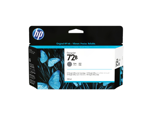 [3WX08A] HP 72B 130-ml Gray DesignJet Ink Cartridge