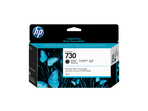 [P2V65A] HP 730 130-ml Matte Black DesignJet Ink Cartridge