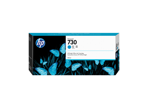[P2V68A] HP 730 300-ml Cyan DesignJet Ink Cartridge