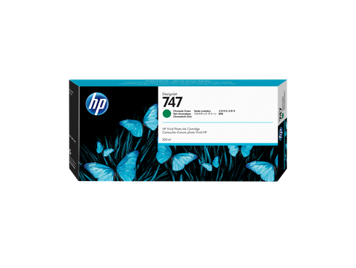 [P2V84A] HP 747 300-ml Chromatic Green DesignJet Ink Cartridge