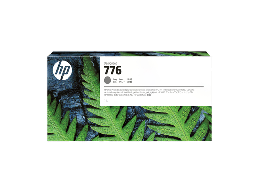 [1XB05A] HP 776 1-liter Gray Ink Cartridge