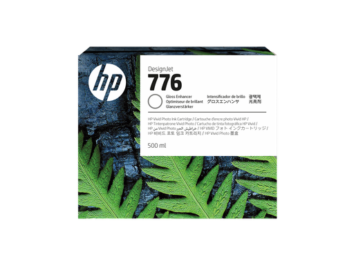 [1XB06A] HP 776 500-ml Gloss Enhancer Ink Cartridge