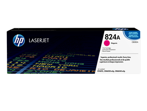 [CB383A] HP 824A Magenta Original LaserJet Toner Cartridge
