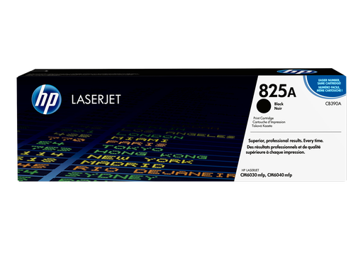 [CB390A] HP 825A Black Original LaserJet Toner Cartridge
