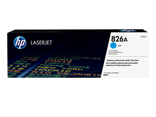 [CF311A] HP 826A Cyan Original LaserJet Toner Cartridge