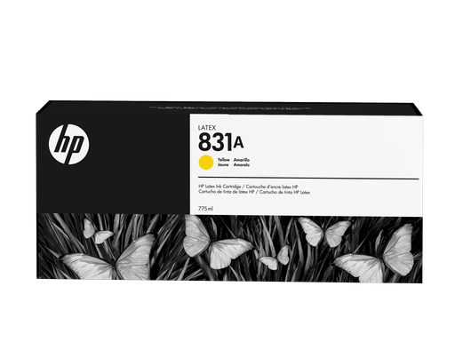 [CZ685A] HP 831A 775-ml Yellow Latex Ink Cartridge