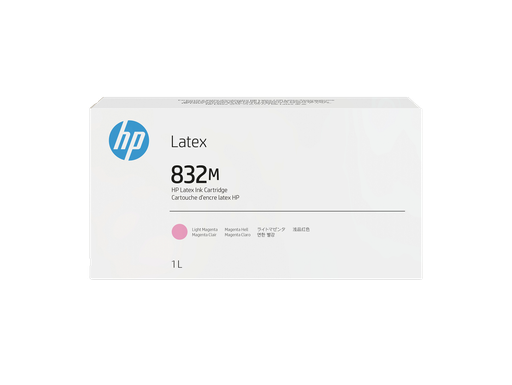 [4UV23A] HP 832M 1-liter Magenta Latex Ink Cartridge