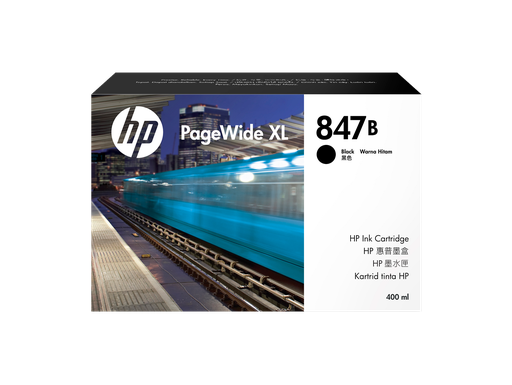 [F9J72A] HP 847B 400-ml Black PageWide XL Ink Cartridge