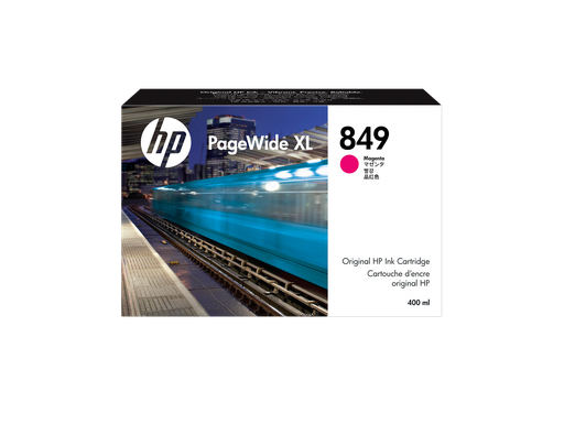 [1XB37A] HP 849 400-ml Magenta PageWide XL Ink Cartridge