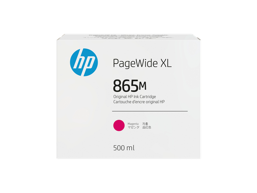 [3ED87A] HP 865M 500-ml Magenta PageWide XL Ink Cartridge