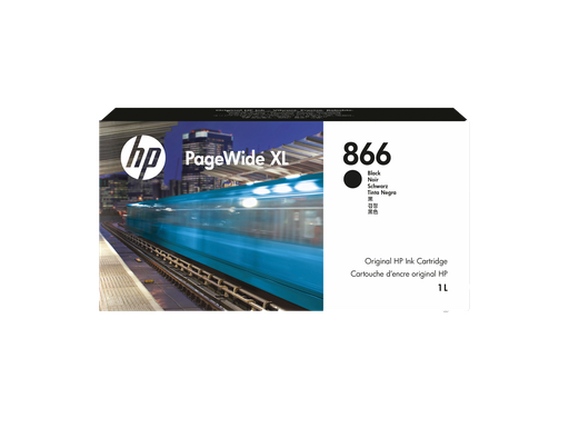 [3ED94A] HP 866 1-liter Black PageWide XL Ink Cartridge