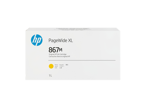 [3ED96A] HP 867M 1-liter Yellow PageWide XL Ink Cartridge