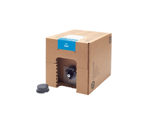 [1XA93A] HP 870 5-liter Cyan PageWide XL Pro Ink Cartridge