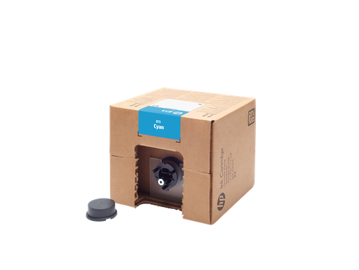 [4UV39A] HP 873Y 3-liter Cyan Latex Ink Cartridge