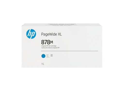 [312Z5A] HP 878M 1-liter Cyan PageWide XL Ink Cartridge