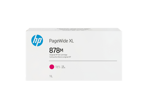 [312Z6A] HP 878M 1-liter Magenta PageWide XL Ink Cartridge