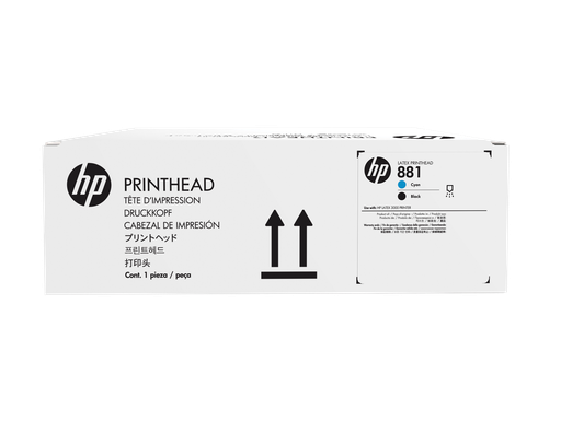 [CR328A] HP 881 Cyan/Black Latex Printhead