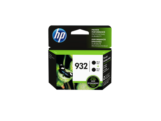 [L0S27AN] HP 932 2-pack Black Original Ink Cartridges