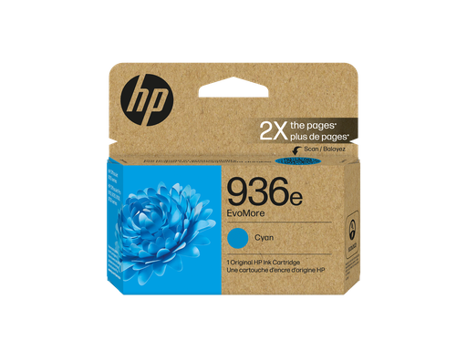 [4S6V3LN] HP 936e EvoMore Cyan Original Ink Cartridge