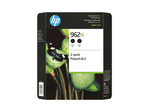 [3JB35BN] HP 962XL 2-pack High Yield Black Original Ink Cartridges