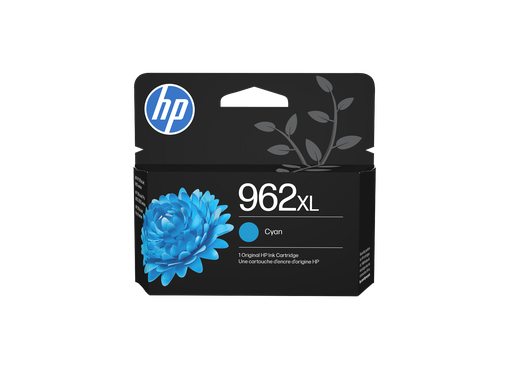 [3JA00AN] HP 962XL High Yield Cyan Original Ink Cartridge