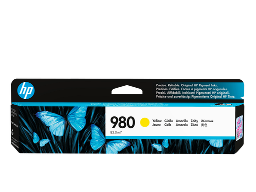 [D8J09A] HP 980 Yellow Original Ink Cartridge