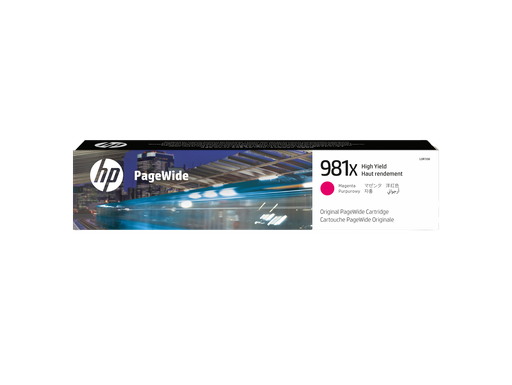 [L0R10A] HP 981X High Yield Magenta Original PageWide Cartridge