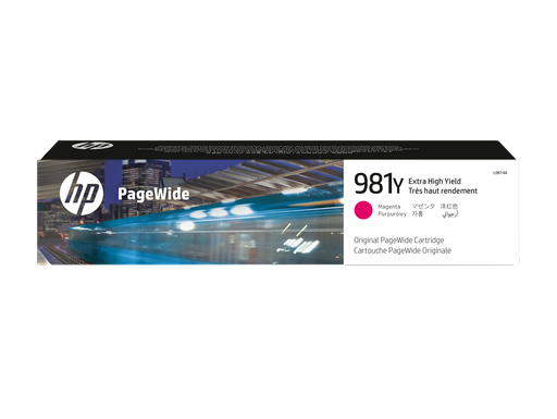 [L0R14A] HP 981Y Extra High Yield Magenta Original PageWide Cartridge
