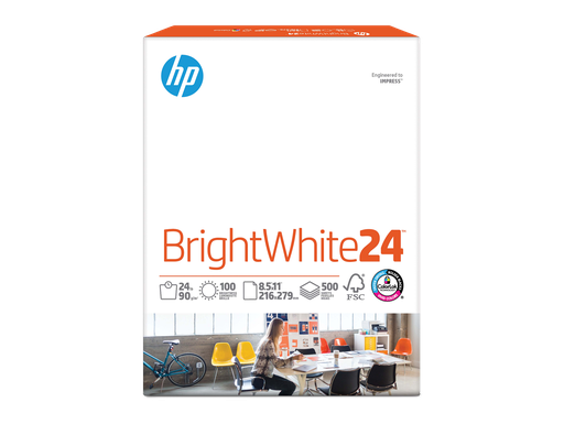 [HPB1124] HP BrightWhite24TM 24 lb 8.5 x 11 in. (216 x 279 mm) 500 sheets
